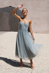 Diana Midi Dress Sage Mssaz Desses