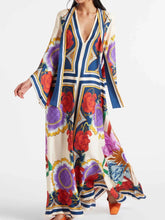 Magnifico Printed Maxi Dress Rust Mssaz Desses