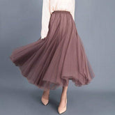New Boho Double Layer Long Maxi Dress Mssaz Desses