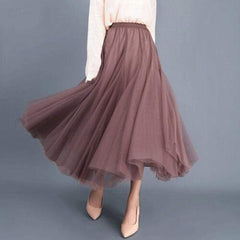 New Boho Double Layer Long Maxi Dress Mssaz Desses