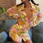 Floral Print Sleeve Spring Beach Casual Bodycon Party Mini Dress Mssaz Desses