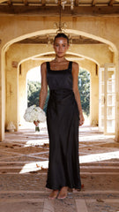 Alaria Maxi Dress Black Mssaz Desses