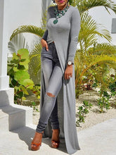 3XL plus size high Slit Sheath T-Shirt Dress Mssaz Desses