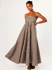Nocturnal Charm Ruched Maxi Dress Mssaz Desses