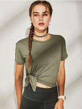 Breathable O-neck Sports Running T-shirts Mssza