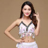 Casual Boho Festival Clubbing Tribal Sequin Halter Bra Top Mssza