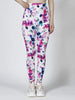 Casual Elastic Workout Flower Printed High Waist Fitness Leggings Mssza