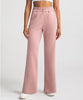 Casual Layer High Waisted Leggings Loose Straight Sand Modal Yoga Pants Mssza