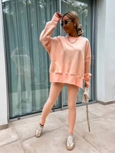 Casual Loose-Fitting Sweater Tight Pants 2 Piece Suit Mssza