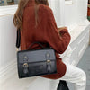 Casual PU Leather Cell Phone Pocket Versatile Crossbody Bags Mssza