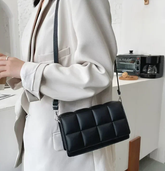 Casual Plaid Literary Single Minority Design Versatile Cross Body Shoulder Bags Mssza
