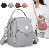 Casual Polyester Single Shoulder Strap Suitable For Both Versatile Zipper Crossbody Bag Mssza