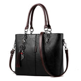 Casual Tote Purse Wallet Leather Handbag Mssza