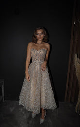 Slim Off Shoulder Party Tube Top Sequins Celebrity Dresses Mssaz Desses