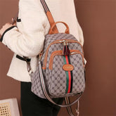 Classic Interior Slot Pocket Large Capacity Flower Backpack Mssza