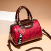 Classic Top Quality PU Leather Crocodile Tote Messenger Bag Mssza