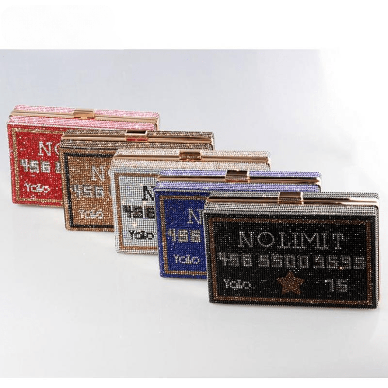 Clutch Bags Letter in Handbags Boxy Design Evening Clutch Bag Runway Trends Wedding Bag With Stone Womens Hand Bags New Mssza