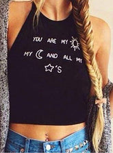 Crop Top �Logos Front Mssza