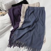 Design Pencil Slim Elastic Body con Sweater Skirt Mssza