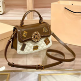 Designer High- End Texture Single Shoulder Crossbody Handbag Mssza