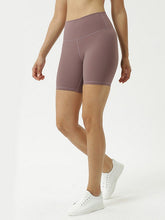 Elastic Pure Color Short Yoga Pants Mssza