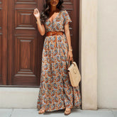 Party Daily Slim Sleeveless Cold Shoulder Solid Print Big Hem Casual Boho Dress Mssaz Desses