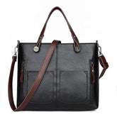 Famous Double Pocket Large Capacity Casual Tote Bags Mssza