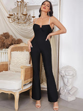 Sleeveless &Full Pants Elegant Rompers Jumpsuits Mssza