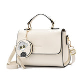 Small PU leather Top-Handle Shoulder Bags Mssza