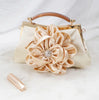 Floral Flower Evening Handbag with Detachable Chain Strap Party Prom Bags Mssza