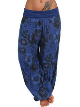 Floral Print Loose Casual Full Length Sport Pant Mssza