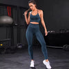 Geometric High Waist Leggings And Fitness Sports Bra 2 Piece Yoga Set Mssza