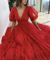 Black Mesh Starry Tulle Elegant Dresses Mssaz Desses