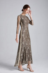Lace Long Party Prom Dresses Mssaz Desses