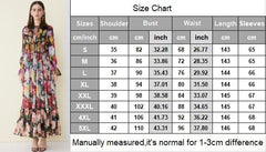 Floral Printed Ruffles Elegant Designer Casual Holiday Maxi Dresses Mssaz Desses