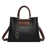 High Quality Leather Casual Handbags Mssza