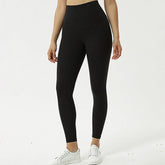 High Waist Yoga Legging Pants With Card Slots Mssza