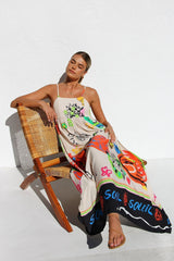 Dasha Dress ORANGE MULTI Mssaz Desses