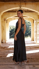 Alaria Maxi Dress Black Mssaz Desses