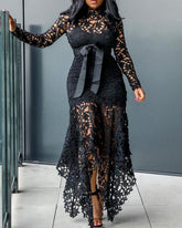 Lace See Through Dress & Lining Sets Mssaz Desses