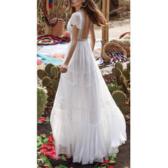 Casual Brand Sleeveless V-Neck Dress Mssaz Desses