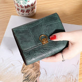 Large Capacity Mini PU Short Wallet Mssza