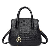 Leather Shoulder Large Capacity Luxury Handbag Mssza