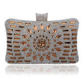 Luxurious Diamonds Lady Clutch Bags Mssza