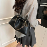 Luxury Design Soft PU Leather Dumpling Party Cloud Hobo Shoulder Crossbody Bag Mssza