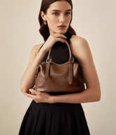 Luxury Designer Slouchy Satchel Work Cowhide Genuine Leather Handbags Shoulder Crossbody Bags Mssza