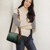 Luxury Leather Interior Slot Pocket Crossbody Messenger Bag Mssza