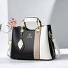 Luxury Tassel Patchwork Top Handle Satchel Cat Purse Versatile Shoulder Crossbody Handbag Mssza