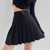 Mini Skirt Original Letter Elastic Waist Pleated Skirt A-line Skirt Mssza