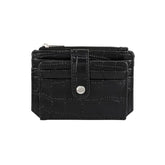 Multi-function Solid PU Leather Short Clutch Wallet Mssza